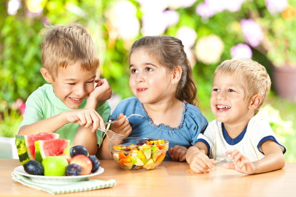 Kids Eating Healthy